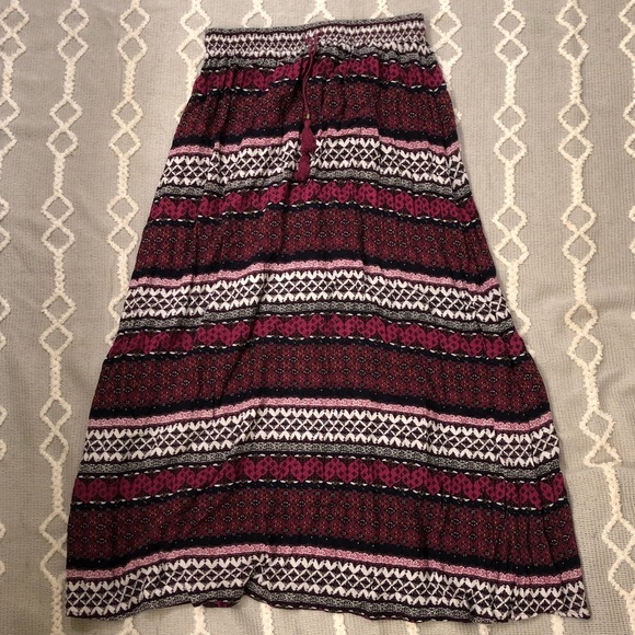 Purple Maxi Skirt - Picture 3 of 3